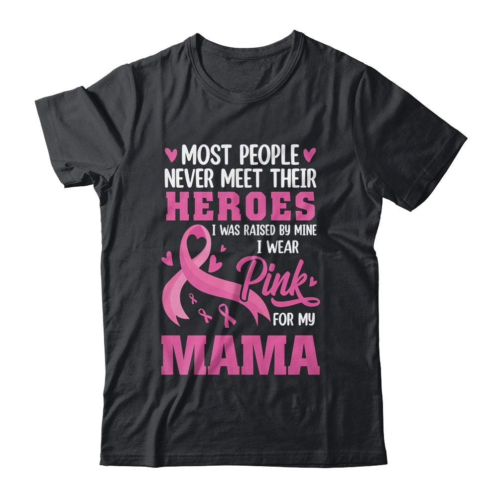 Breast Cancer Awareness Wear Pink For My Mama Support Kids Shirt & Hoodie | siriusteestore