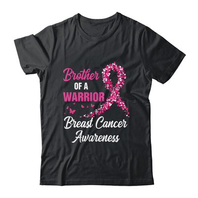 Breast Cancer Fighter Awareness Brother Of A Warrior Shirt & Hoodie | siriusteestore