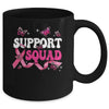 Breast Cancer Support Squad Breast Cancer Awareness Warrior Mug | siriusteestore