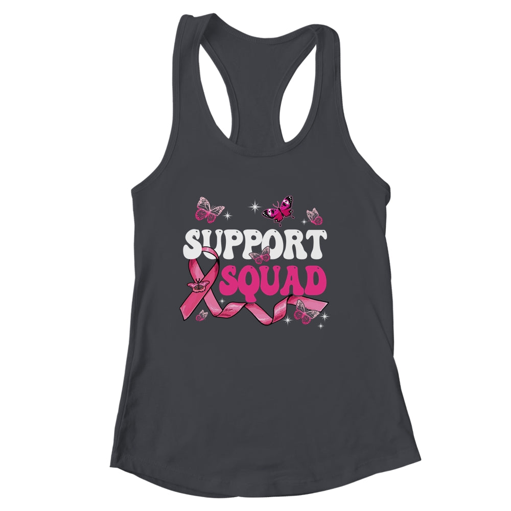 Breast Cancer Support Squad Breast Cancer Awareness Warrior Shirt & Tank Top | siriusteestore
