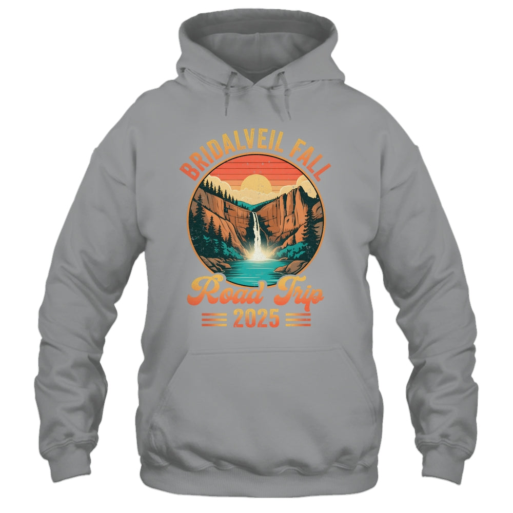 Bridalveil Fall Road Trip 2025 Summer Vacation Family Matching Shirt & Tank Top | siriusteestore