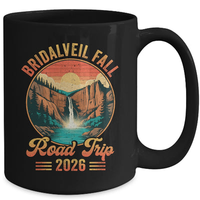 Bridalveil Fall Road Trip 2026 Summer Vacation Family Matching Mug | siriusteestore