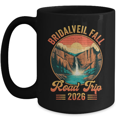 Bridalveil Fall Road Trip 2026 Summer Vacation Family Matching Mug | siriusteestore