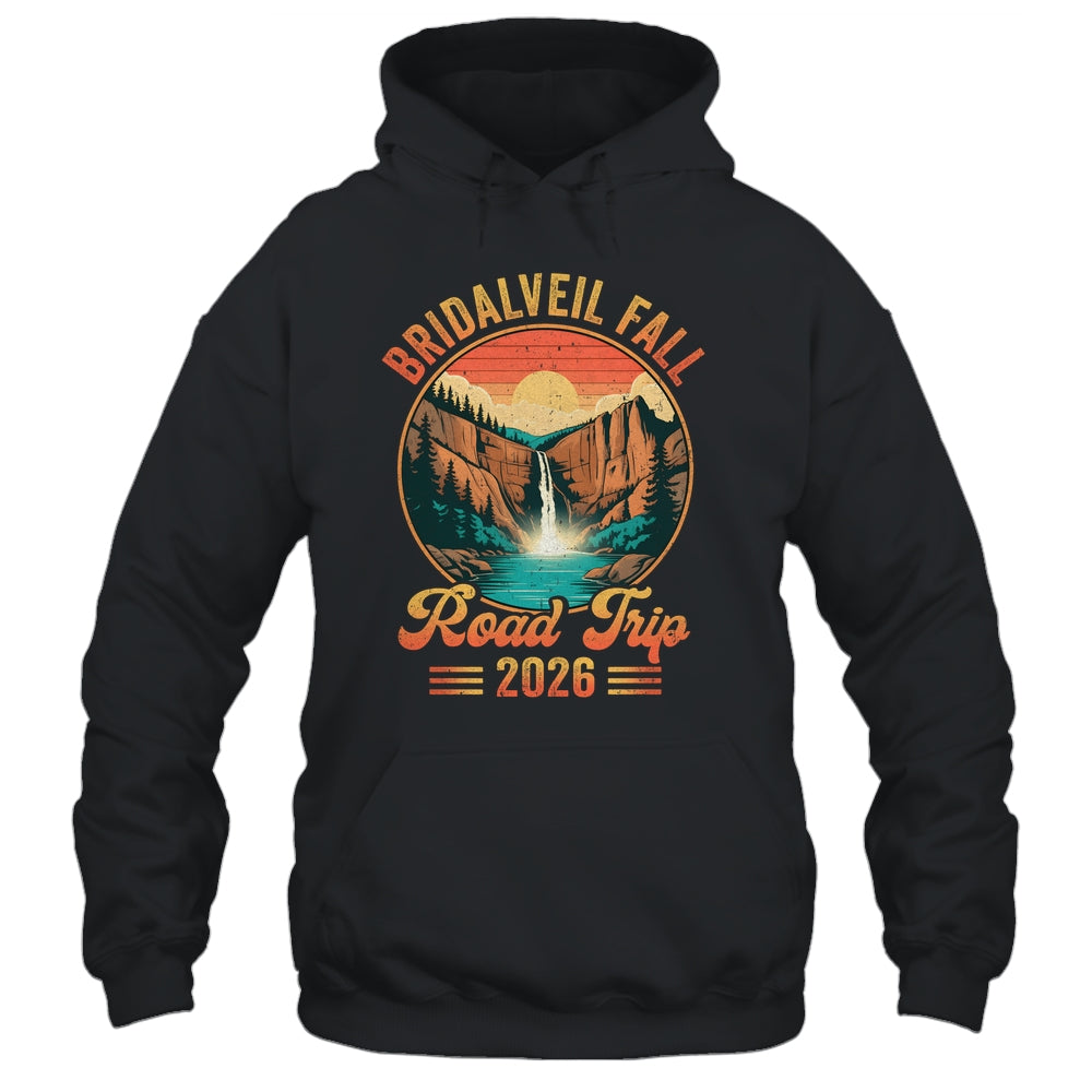 Bridalveil Fall Road Trip 2026 Summer Vacation Family Matching Shirt & Tank Top | siriusteestore