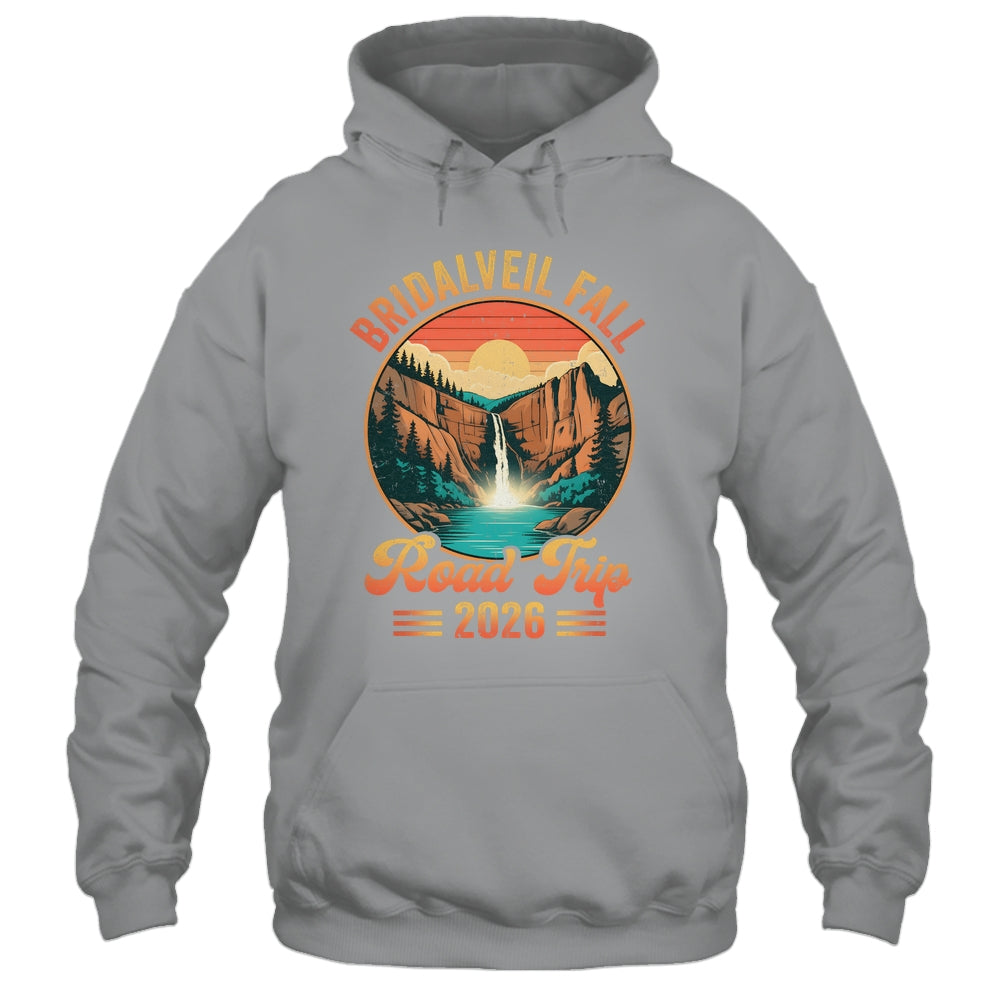 Bridalveil Fall Road Trip 2026 Summer Vacation Family Matching Shirt & Tank Top | siriusteestore