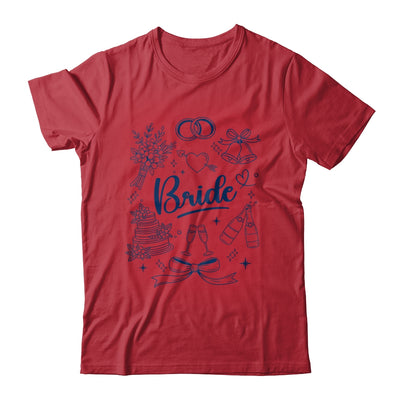 Bride Future Mrs Bow Bridal Party Wedding Bachelorette Shirt & Hoodie | siriusteestore