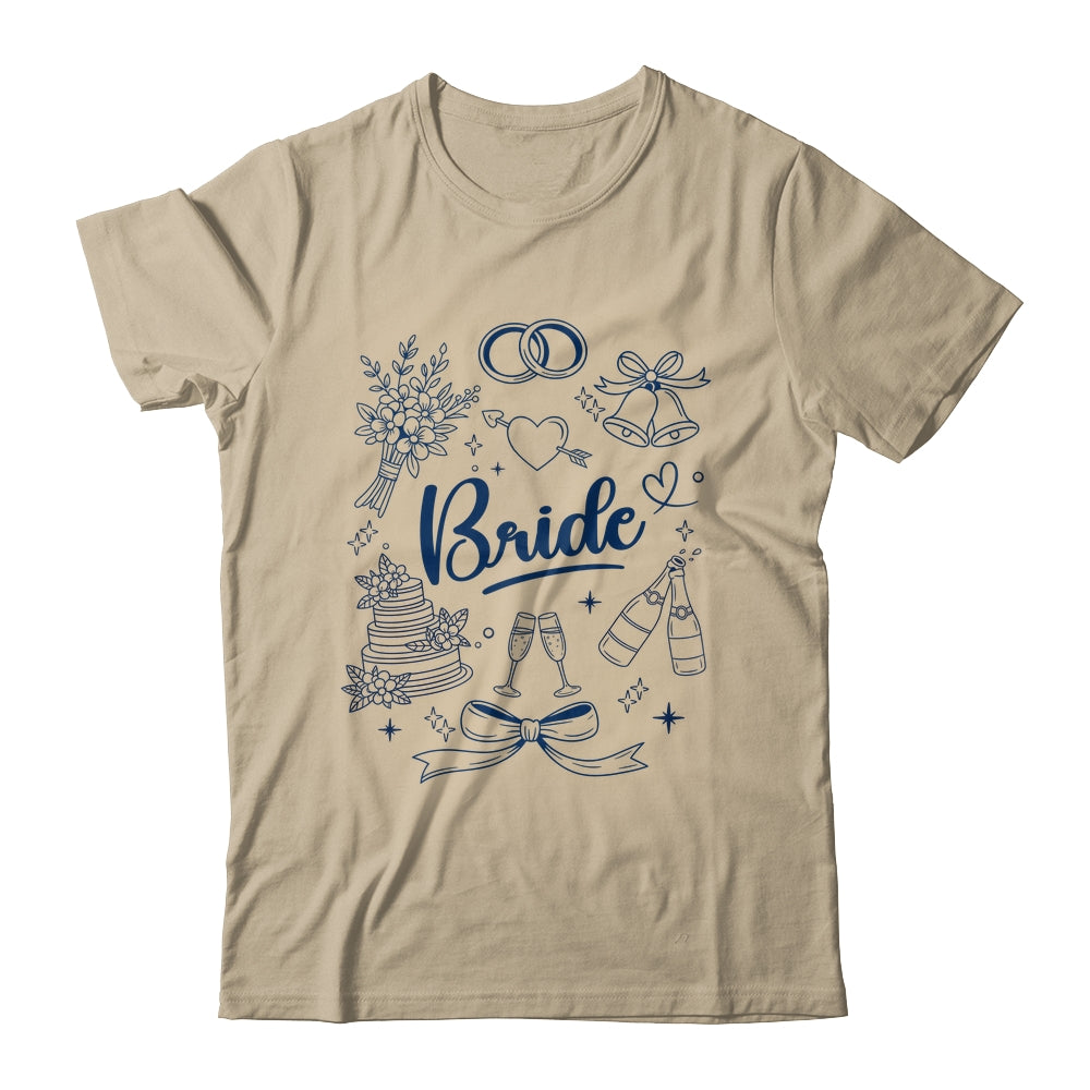 Bride Future Mrs Bow Bridal Party Wedding Bachelorette Shirt & Hoodie | siriusteestore