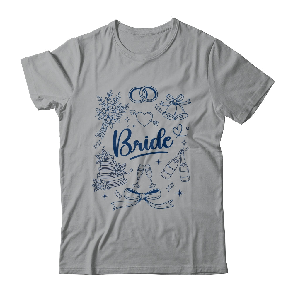 Bride Future Mrs Bow Bridal Party Wedding Bachelorette Shirt & Hoodie | siriusteestore