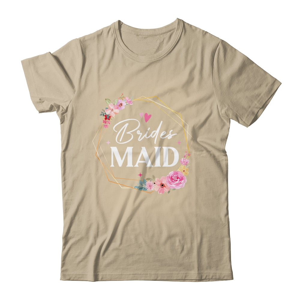 Bridesmaid Flower Bachelorette Bridal Shower Bridesmaid Shirt & Tank Top | siriusteestore