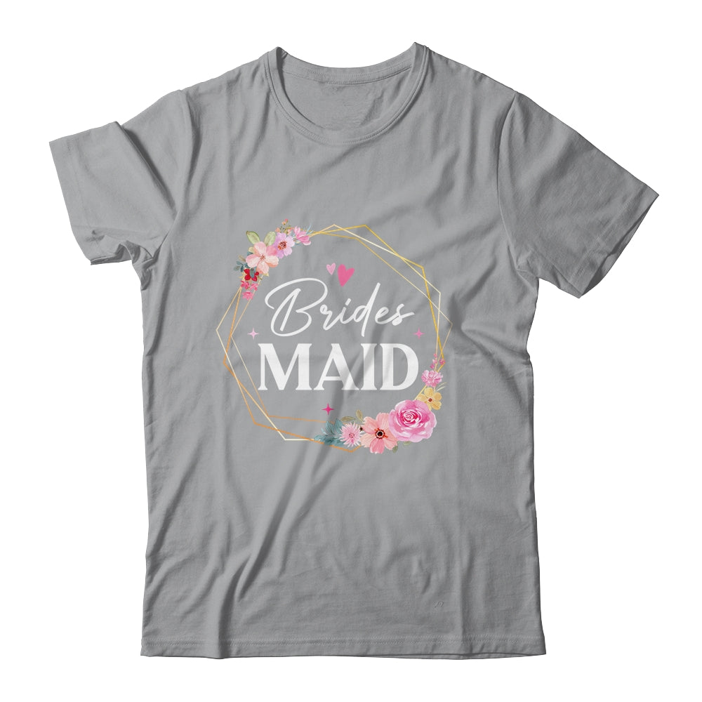 Bridesmaid Flower Bachelorette Bridal Shower Bridesmaid Shirt & Tank Top | siriusteestore