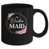 Bridesmaid Flower Bachelorette Bridal Shower Bridesmaid Mug | siriusteestore