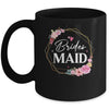 Bridesmaid Flower Bachelorette Bridal Shower Bridesmaid Mug | siriusteestore