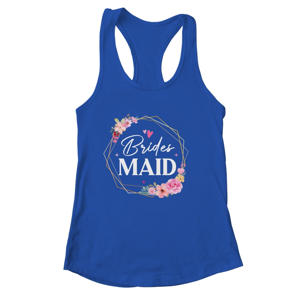 Bridesmaid Flower Bachelorette Bridal Shower Bridesmaid Shirt & Tank Top | siriusteestore