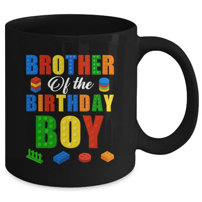Brother Birthday Boy Master Builder Building Bricks Blocks Mug | siriusteestore