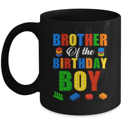 Brother Birthday Boy Master Builder Building Bricks Blocks Mug | siriusteestore