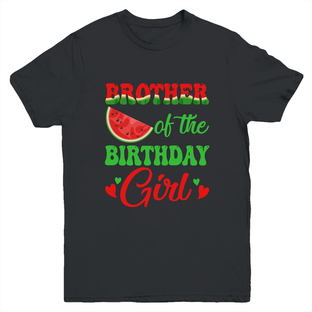 Brother Birthday One In A Melon Watermelon Birthday Girl Youth Shirt | siriusteestore