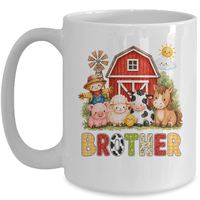 Brother Farm Cow 1St Birthday Girl Boy Matching Family Mug | siriusteestore