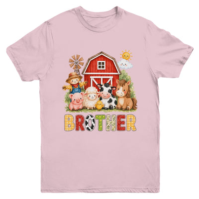 Brother Farm Cow 1St Birthday Girl Boy Matching Family Youth Shirt | siriusteestore