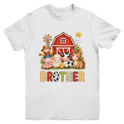Brother Farm Cow 1St Birthday Girl Boy Matching Family Youth Shirt | siriusteestore