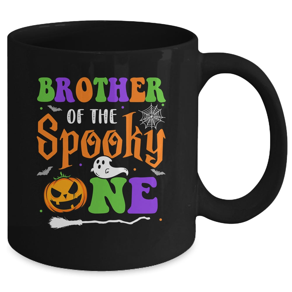 Brother Halloween 1st Birthday Boy Matching Family Spooky Mug | siriusteestore