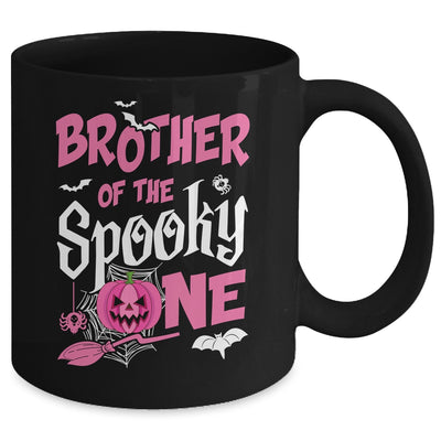 Brother Halloween 1st Birthday Girl Matching Family Spooky Mug | siriusteestore