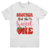 Brother Of Sweet One Strawberry Frist 1st Birthday Girl Youth Shirt | siriusteestore