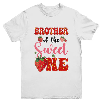 Brother Of Sweet One Strawberry Frist 1st Birthday Girl Youth Shirt | siriusteestore
