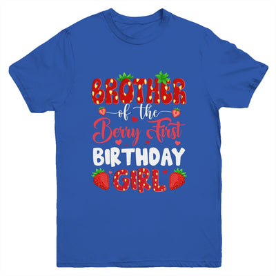 Brother Of The Berry First Birthday Of Girl Strawberry Youth Shirt | siriusteestore