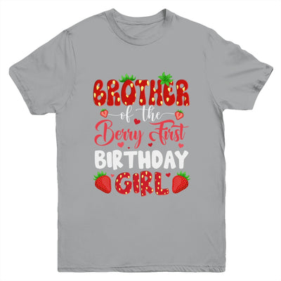 Brother Of The Berry First Birthday Of Girl Strawberry Youth Shirt | siriusteestore