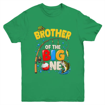 Brother Of The Big One Fishing Birthday Boy Family Party Youth Shirt | siriusteestore