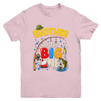 Brother Of The Big One Fishing Birthday Boy Family Party Youth Shirt | siriusteestore