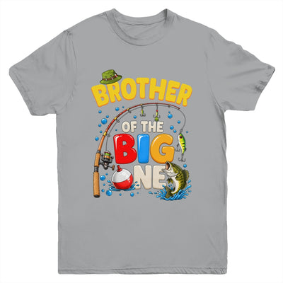 Brother Of The Big One Fishing Birthday Boy Family Party Youth Shirt | siriusteestore