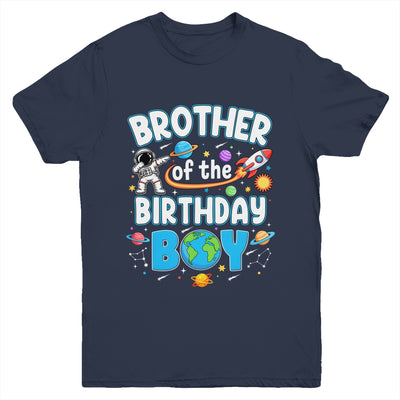 Brother Of The Birthday Boy Astronaut Family Space Planets Youth Shirt | siriusteestore