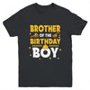 Brother Of The Birthday Boy Construction Worker Party Youth Shirt | siriusteestore