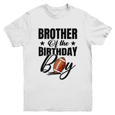 Brother Of The Birthday Boy Football 1st Birthday Party Youth Shirt | siriusteestore