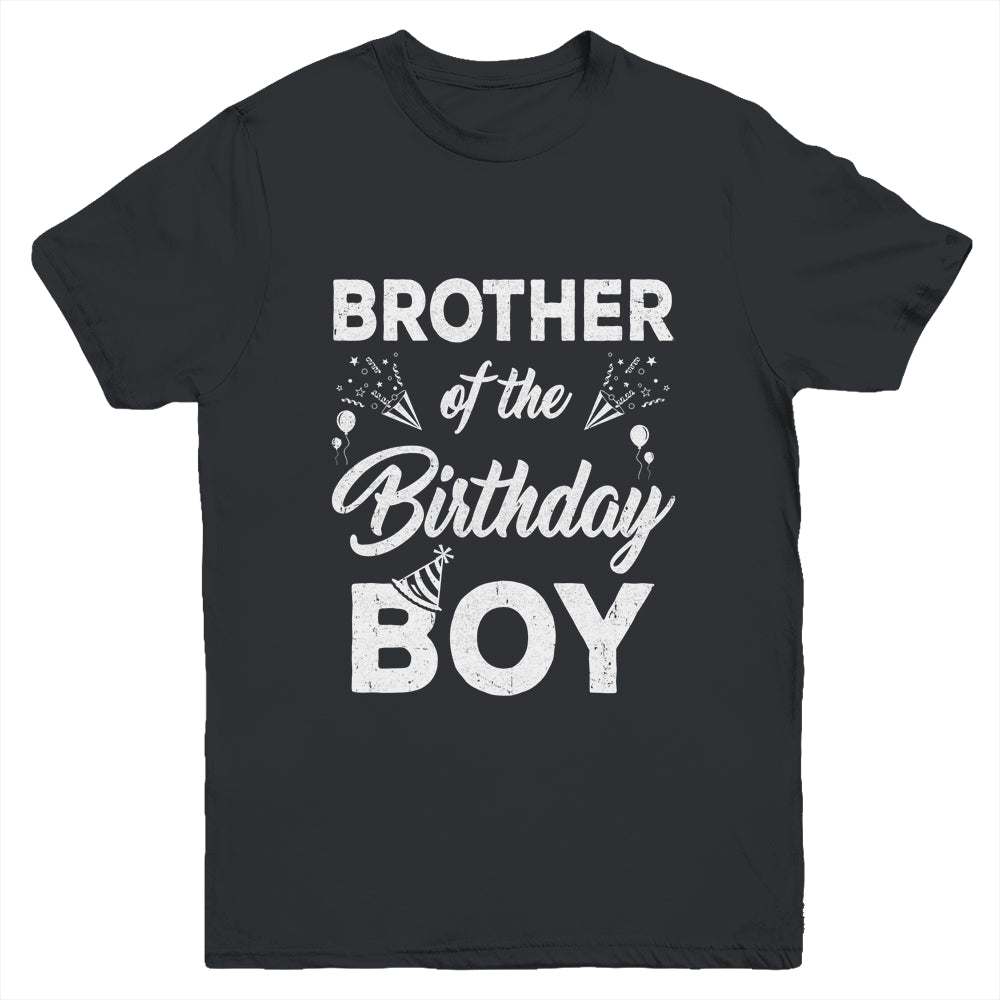 Brother Of The Birthday Boy Matching Family Party Birthday Youth Shirt | siriusteestore