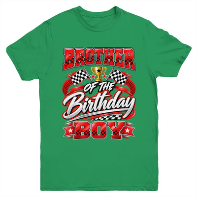 Brother Of The Birthday Boy Race Car Family Pit Crew Youth Shirt | siriusteestore