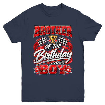 Brother Of The Birthday Boy Race Car Family Pit Crew Youth Shirt | siriusteestore