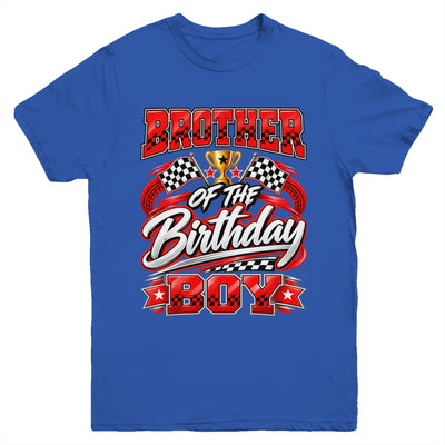 Brother Of The Birthday Boy Race Car Family Pit Crew Youth Shirt | siriusteestore