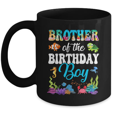 Brother Of The Birthday Boy Sea Fish Ocean Aquarium Party Mug | siriusteestore