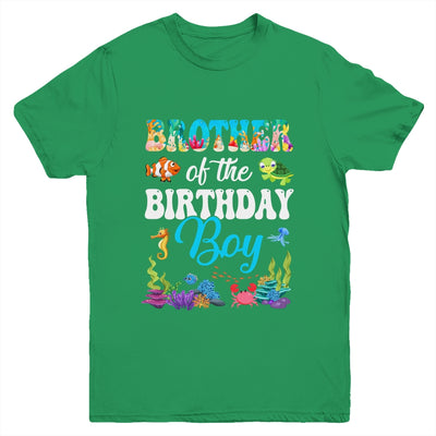 Brother Of The Birthday Boy Sea Fish Ocean Aquarium Party Youth Shirt | siriusteestore