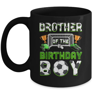 Brother Of The Birthday Boy Soccer Family Matching Party Mug | siriusteestore