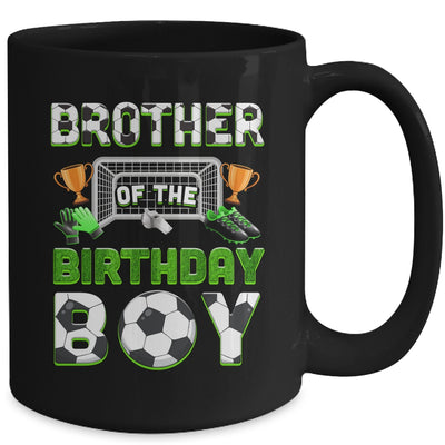 Brother Of The Birthday Boy Soccer Family Matching Party Mug | siriusteestore