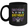 Brother Of The Birthday Boy Space Astronaut Birthday Family Mug | siriusteestore