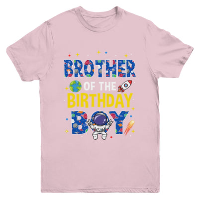 Brother Of The Birthday Boy Space Astronaut Family Birthday Youth Shirt | siriusteestore