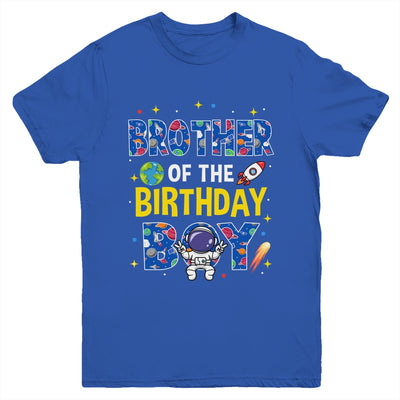 Brother Of The Birthday Boy Space Astronaut Family Birthday Youth Shirt | siriusteestore