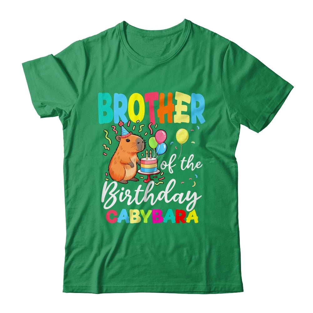 Brother Of The Birthday Capybara Girl Bday Party Family Shirt & Hoodie | siriusteestore