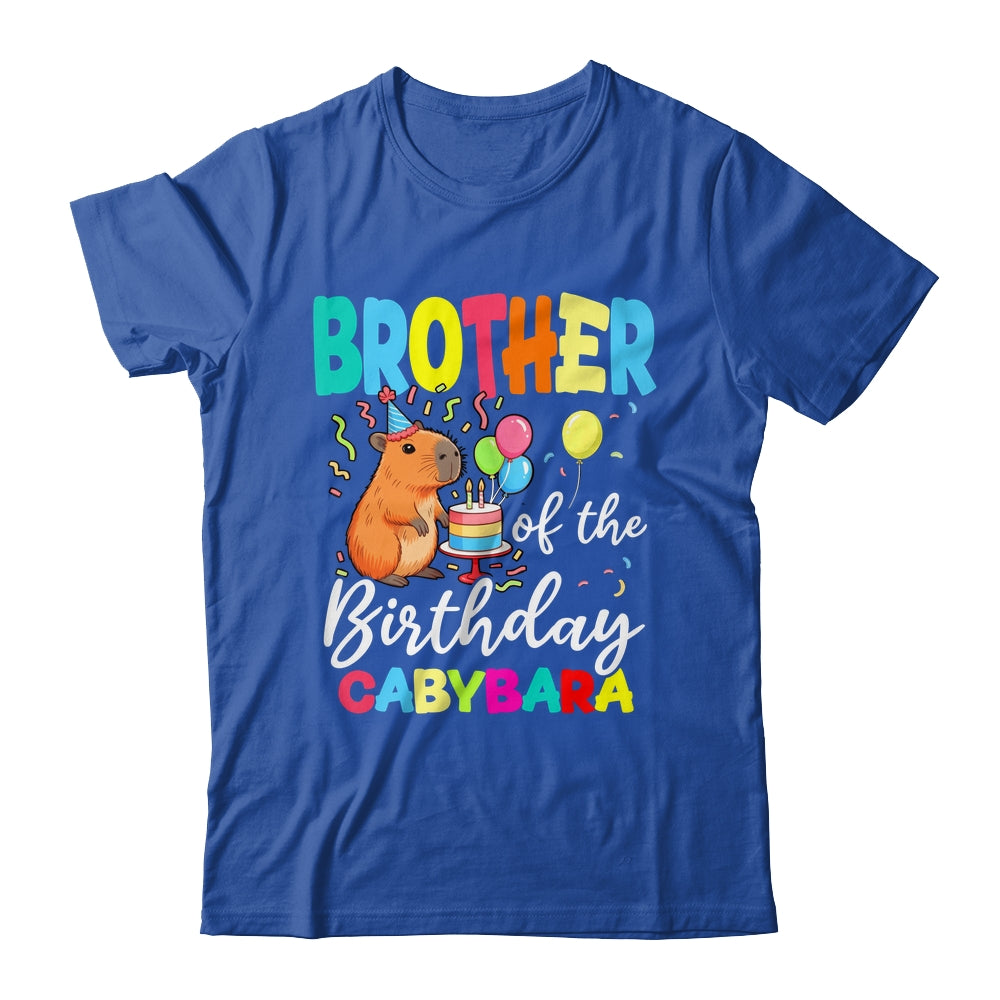 Brother Of The Birthday Capybara Girl Bday Party Family Shirt & Hoodie | siriusteestore