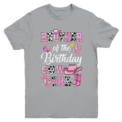 Brother Of The Birthday Cow Girl Western Cowgirl 1st Birthday Youth Shirt | siriusteestore