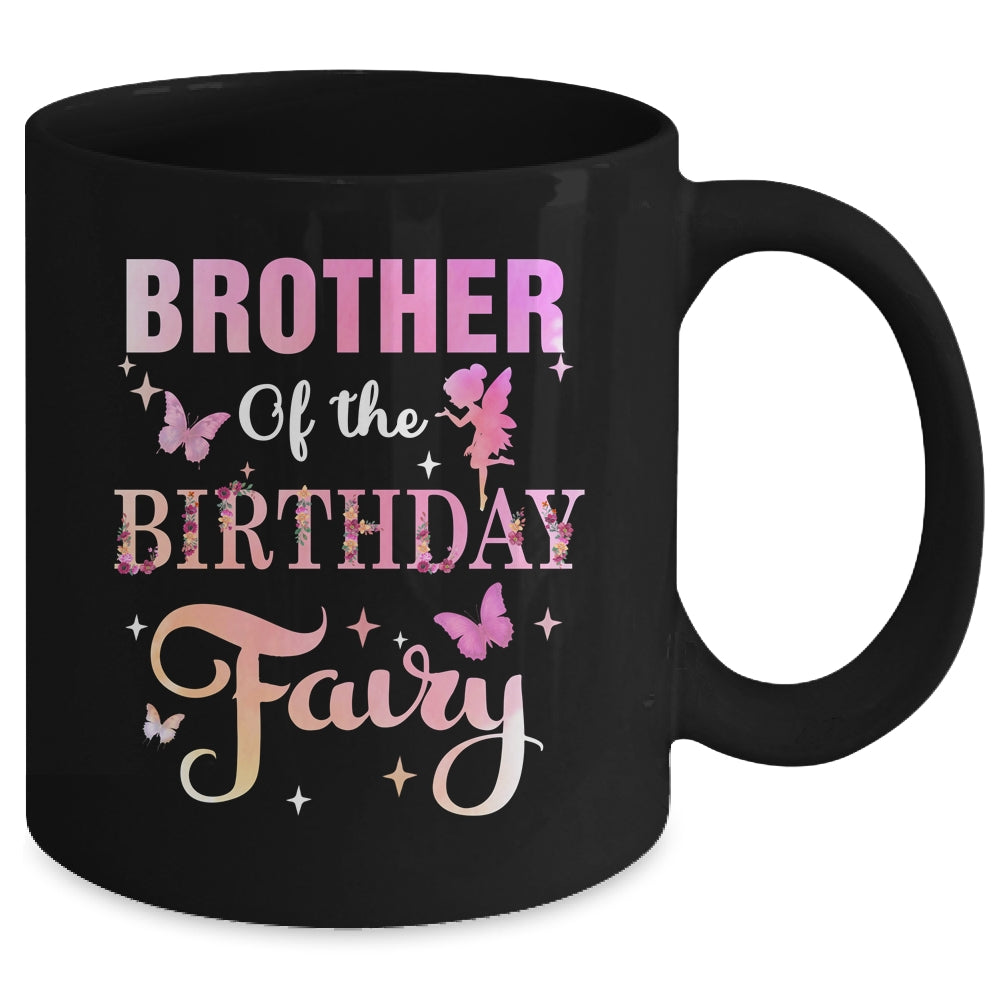 Brother Of The Birthday Fairy Princess Girl Party Decoration Mug | siriusteestore
